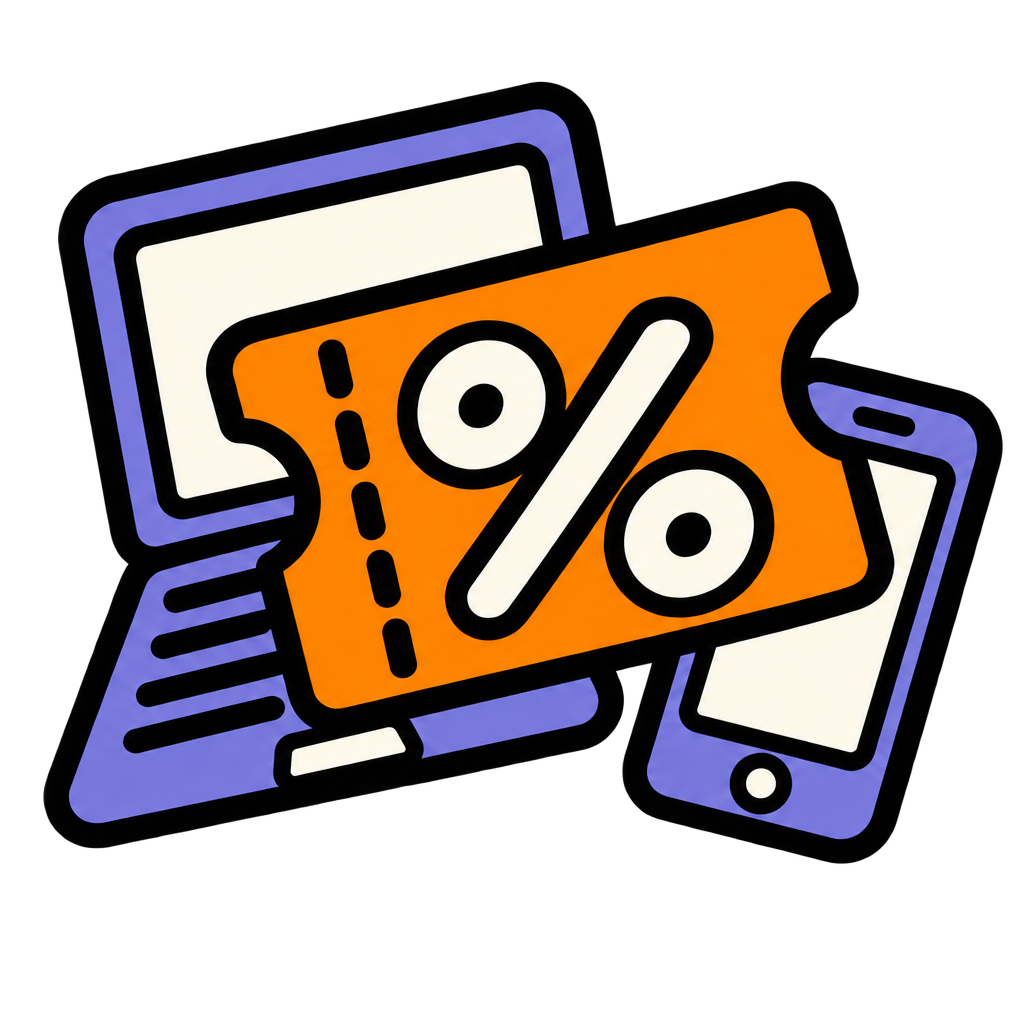 Discounts on services icon