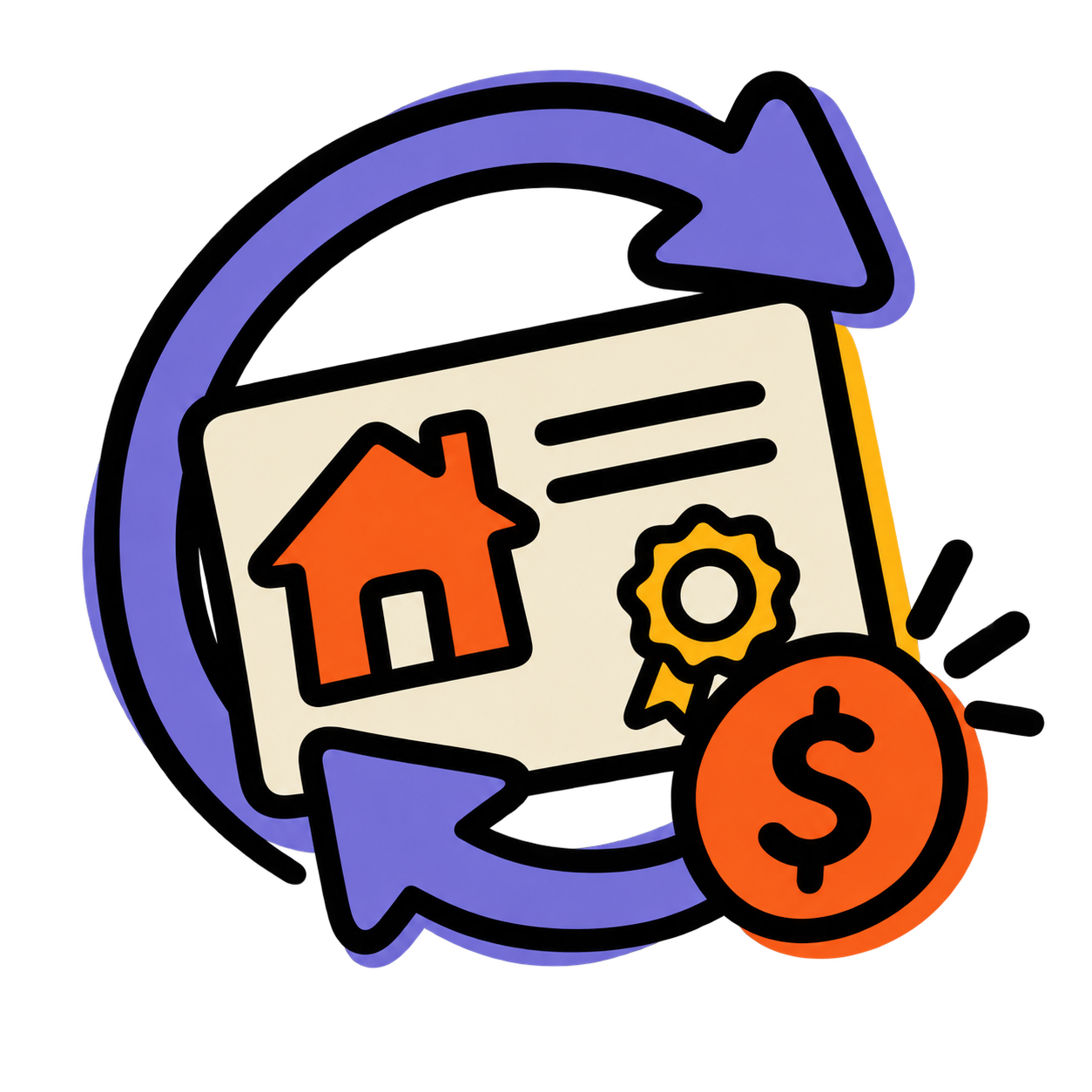 Keep license current icon
